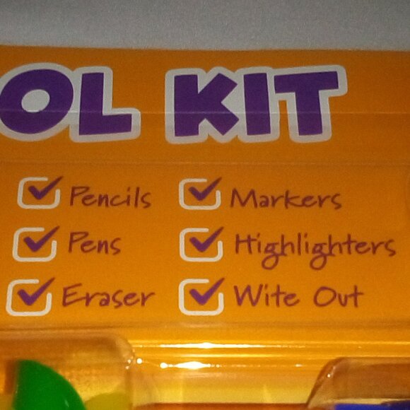 Back to School Bundle 50+ Items:  Paper, Tape, Markers, Pens, Glue & More.  New - Picture 6 of 11